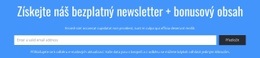 Získejte Náš Bezplatný Newsletter – Vytvářejte Krásné Šablony