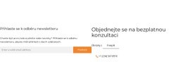 Kontaktní Blok S Mřížkovým Opakovačem – Stažení Šablony Webu