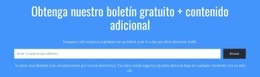 Recibe Nuestro Boletín De Noticias GRATIS - Crea Hermosas Plantillas