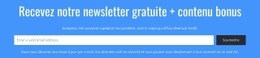 Recevez Notre Newsletter Gratuite – Créez De Superbes Modèles