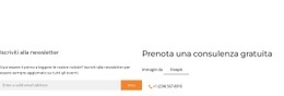 Progettazione Del Sito Web Per Blocco Contatti Con Ripetitore Di Rete