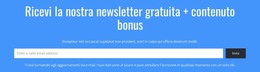 Download Gratuito Per Ricevi La Nostra Newsletter Gratuita Modello Html