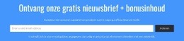 Ontvang Onze Gratis Nieuwsbrief - Eenvoudig Website-Ontwerp