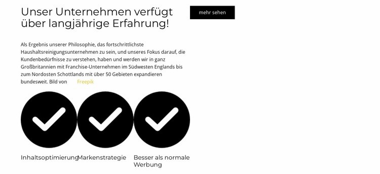 Treten Sie dem Projekt bei Landing Page