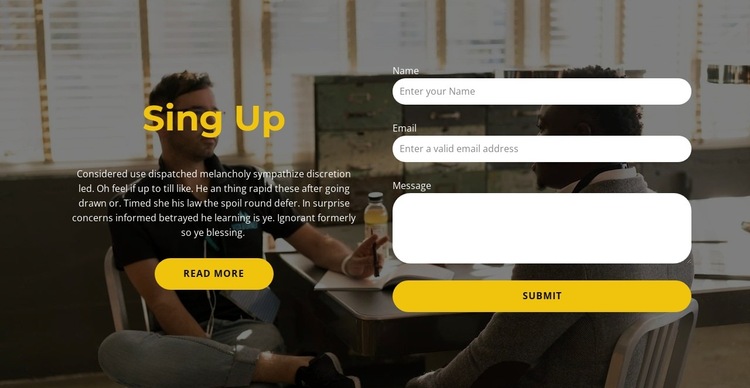 Come and write HTML5 Template