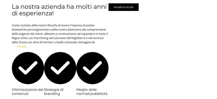 Unisciti al progetto Modello HTML5