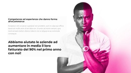 Neon Moderno - Miglior Design Del Modello Di Sito Web