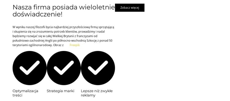 Dołącz do projektu Makieta strony internetowej