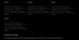 Chronologia - Wielofunkcyjne Projektowanie Stron Internetowych