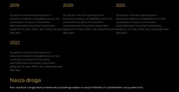 Chronologia - Szablony Witryn Internetowych