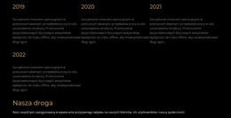 Chronologia Szablon Joomla 2024
