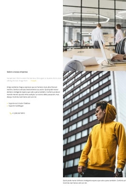 Design De Site Incrível Para Detalhes Da Pesquisa