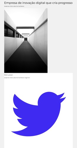 Layout Múltiplo Integrado Para Opinião Do Fundador