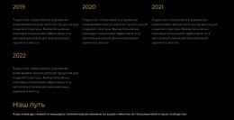 Хронология - Универсальный Веб-Дизайн