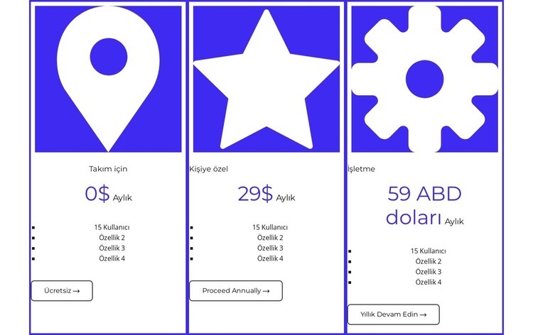 En iyi oran Web Sitesi Oluşturucu Şablonları