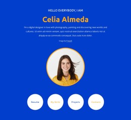 Profile CSS Templates | Nicepage