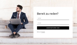 Brauche Jetzt Hilfe – Web-Mockup