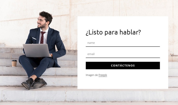 Necesito ayuda ahora Maqueta de sitio web