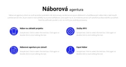 Náborové Služby – Šablona Webové Stránky HTML