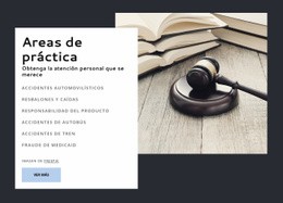 Bufete De Abogados Galardonado - Diseño Profesional Personalizable