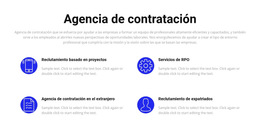 Servicios De Reclutamiento - Descarga De Plantilla De Sitio Web