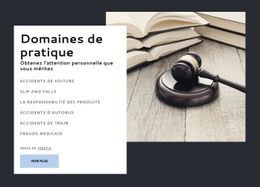 Concepteur De Site Web Pour Cabinet D'Avocats Primé