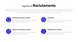 Servizi Di Reclutamento - Progettazione Di Modelli Di Siti Web