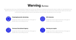 Wervingsdiensten - Websitesjabloon Downloaden