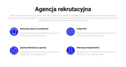 Usługi Rekrutacyjne - Szablon Strony Internetowej HTML
