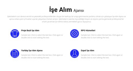 İşe Alım Hizmetleri - WordPress Teması Ilhamı