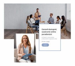 Skupinová Terapie – Šablona Stránky HTML