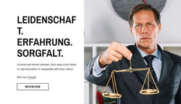 Wir Haben Den Traditionellen Rechtsdienst Studiert Website-Builder