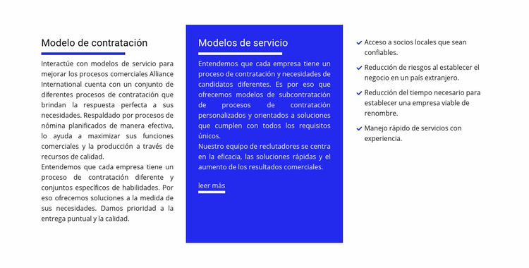 Cómo funciona una agencia de contratación Plantilla Joomla