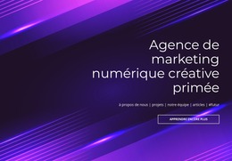 Modèle Joomla Exclusif Pour Agence Numérique Primée