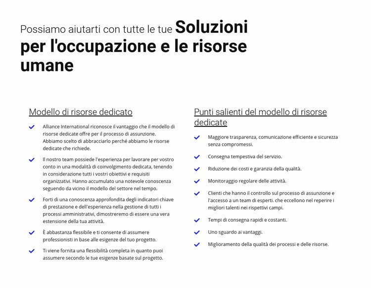 Facile impiego Progettazione di siti web