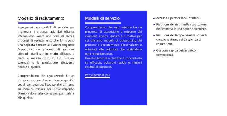 Come funziona un'agenzia di reclutamento Mockup del sito web