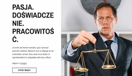 Przeanalizowaliśmy Tradycyjną Obsługę Prawną - HTML Website Creator