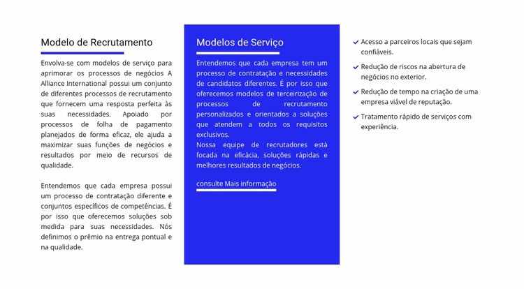 Como funciona uma agência de recrutamento Modelo