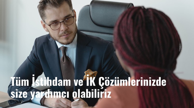 İşe yerleştirme yardımı CSS Şablonu