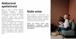 Úspěšné Zaměstnání – Šablona Vstupní Stránky