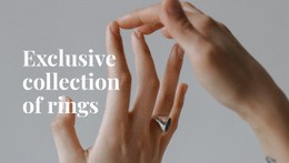 Exclusive Collection Of Rings