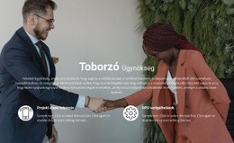 Toborzás - Websablon