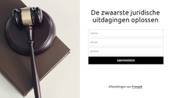 De Moeilijkste Juridische Uitdagingen Oplossen