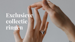 Lay-Outfunctionaliteit Voor Exclusieve Collectie Ringen