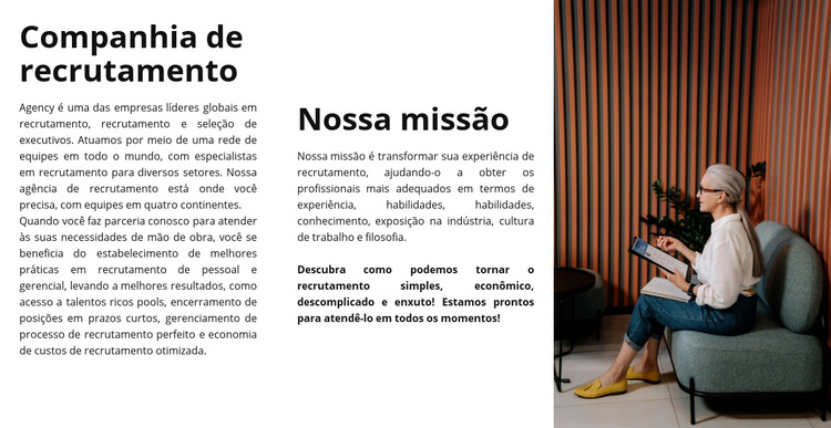 Emprego de sucesso Tema WordPress