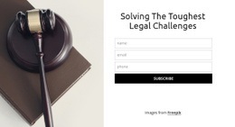 Att Lösa De Tuffaste Juridiska Utmaningarna
