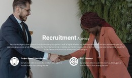 Recruitment Web Page Design