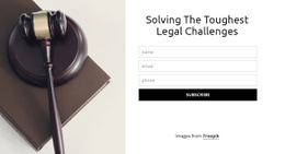 Solving The Toughest Legal Challenges