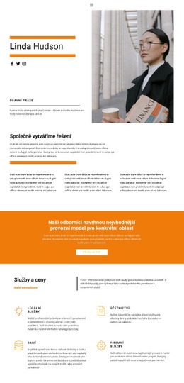 Portfolio Právníků – Šablona WordPress