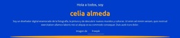 Perfil Y Portafolio Del Diseñador - Tema Joomla